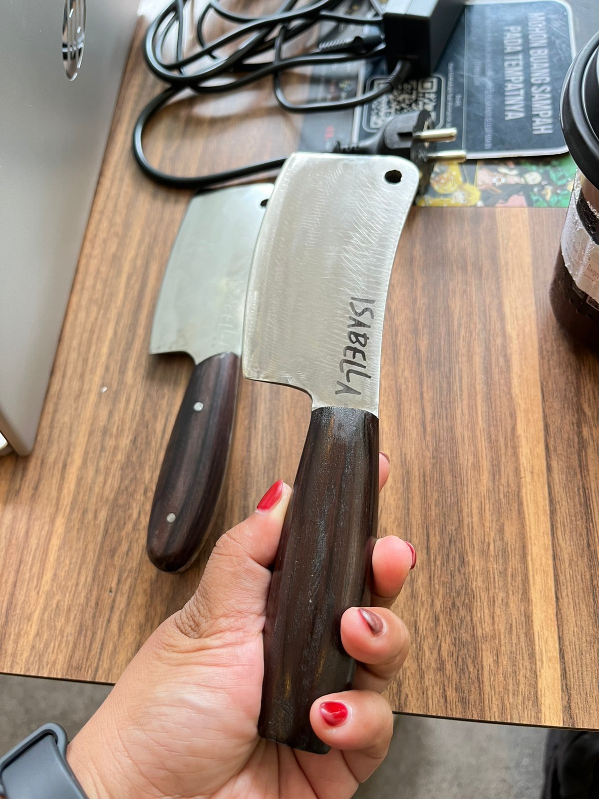 Pisau Iris Daging D2 Universal – Tajam, Kokoh, dan Nyaman di Genggaman!